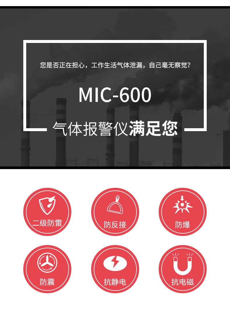 MIC-600在線式復(fù)合型有毒有害氣體檢測儀